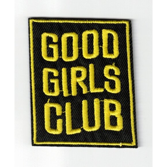 Unbranded Accessories - Good Girls Club 2x2.5in Premium Embroidered Iron-on Patch